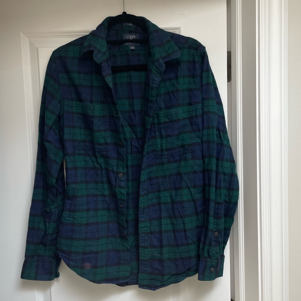 JCrew Blackwatch Flannel
